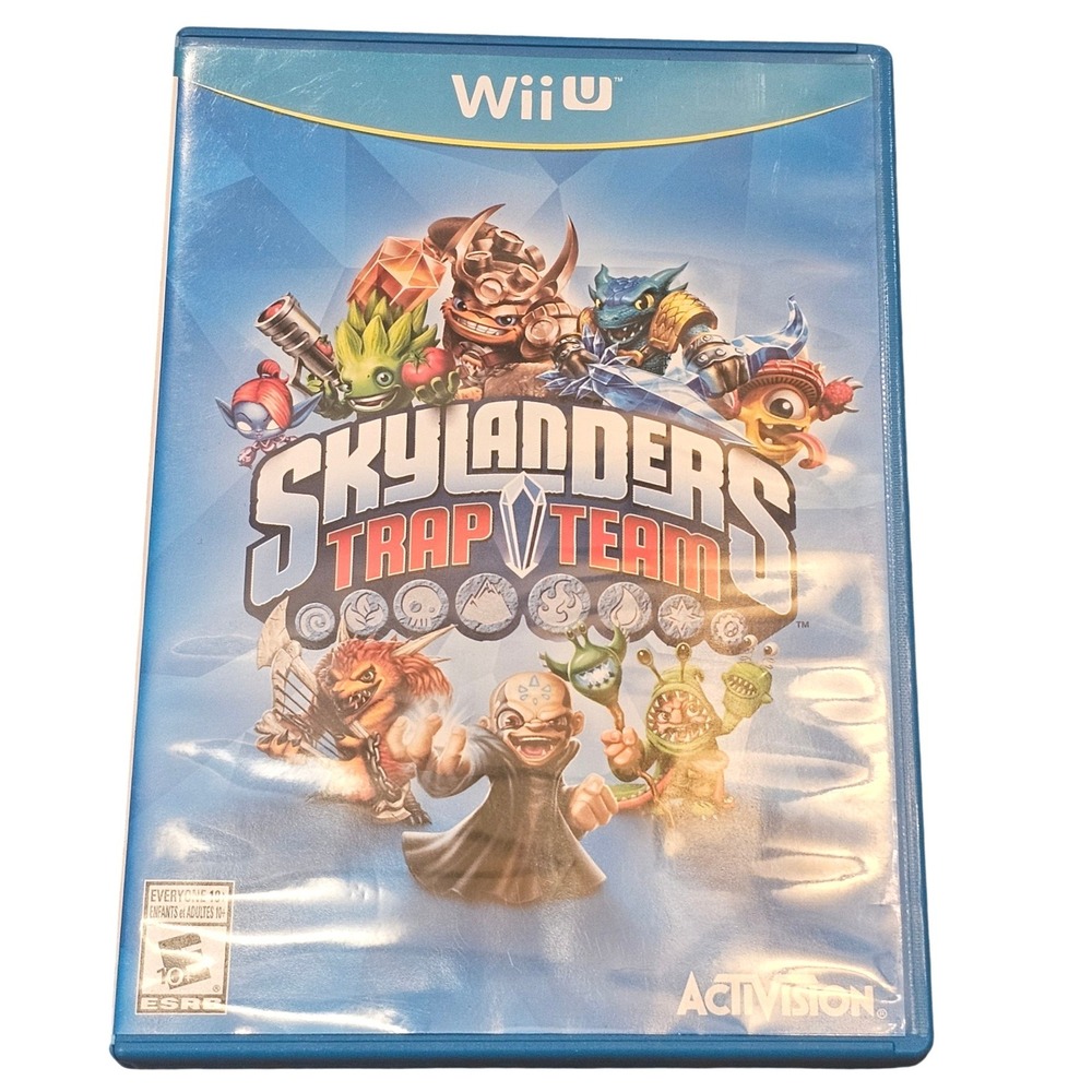 Skylanders Trap Team Nintendo Wii U Activision Action Adventure Video Game